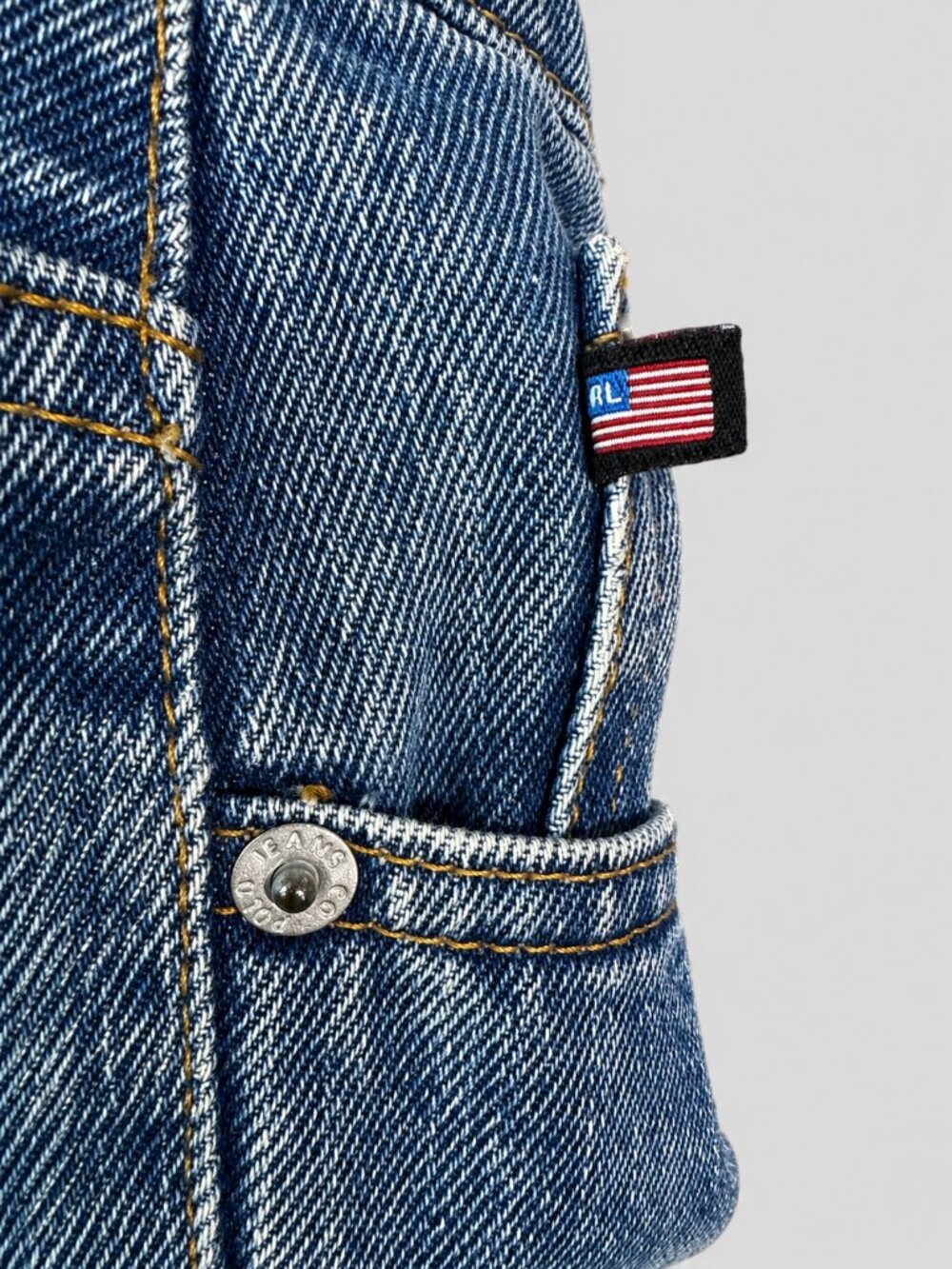 Vintage Polo Jeans Co Ralph Lauren Saturday Jean Womens 12 32x29.5 Straight Leg - Picture 5 of 5